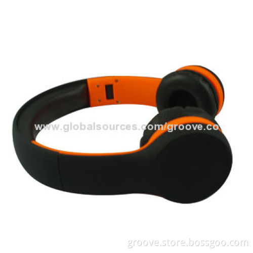 Fashionable Foldable Wired Headphones with Rubber Surface for iPhone 5S, iPad